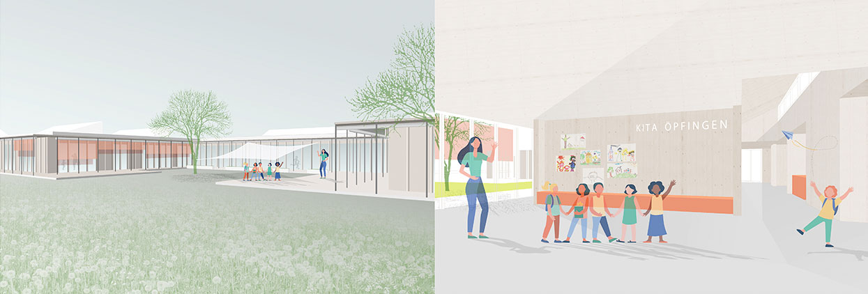 Kinderhaus Öpfingen Visualisierung